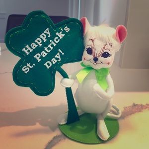 Annalee Shamrock Mouse ☘️